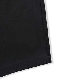 Manfinity Hypemode Quần vest nam đơn giản và giản dị hàng ngày - màu đen - Xem 6