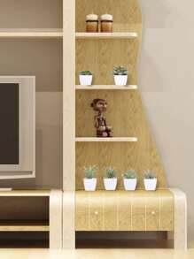 1 pezzo/1 set da 6 pezzi Mini piante in vaso di simulazione - Adatto per decorazione domestica, come scrivanie, scaffali per libri, davanzali, nonché decorazioni per matrimoni e feste, San Valentino, regali di compleanno, laurea, decorazione per la stanza Back to School, forniture scolastiche