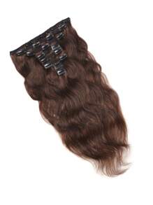 8Pcs One Set Clip In Hair Extensions Natural Wave  Hair Clip Ins Double Weft Straight Extensions