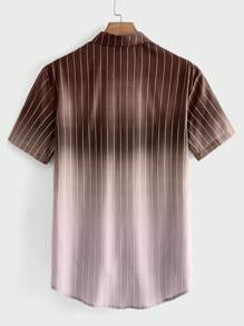 Manfinity RSRT Men Striped Print Shirt Without Tee