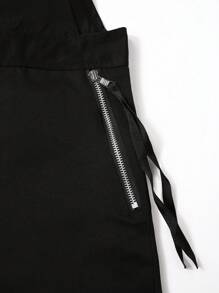 Manfinity LEGND 男士休闲拉链设计吊带连体裤，适合秋季