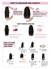 Conjunto de 8 piezas de extensiones de cabello con clip de onda natural de cabello humano, extensiones de clip recto de doble trama