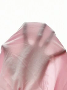 SHEIN Essnce 胸部褶皺下擺開叉背心上衣 - 淺粉色 - 查看 8