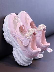 Zapatos deportivos para niños casuales de moda para niñas - Rosa - Ver 4