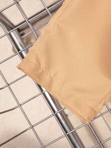 Baby Girls Cartoon Graphic Tee & Pants For Spring & Summer - Orange - View 9