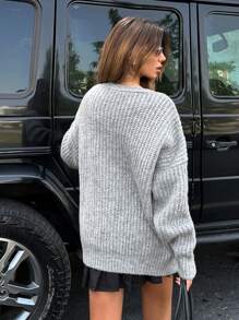 EURMUSE 特別設計柔軟毛線毛衣套頭衫