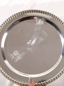 Solid Underwire Bra With 2pairs Detachable Strap - Multicolor - View 7