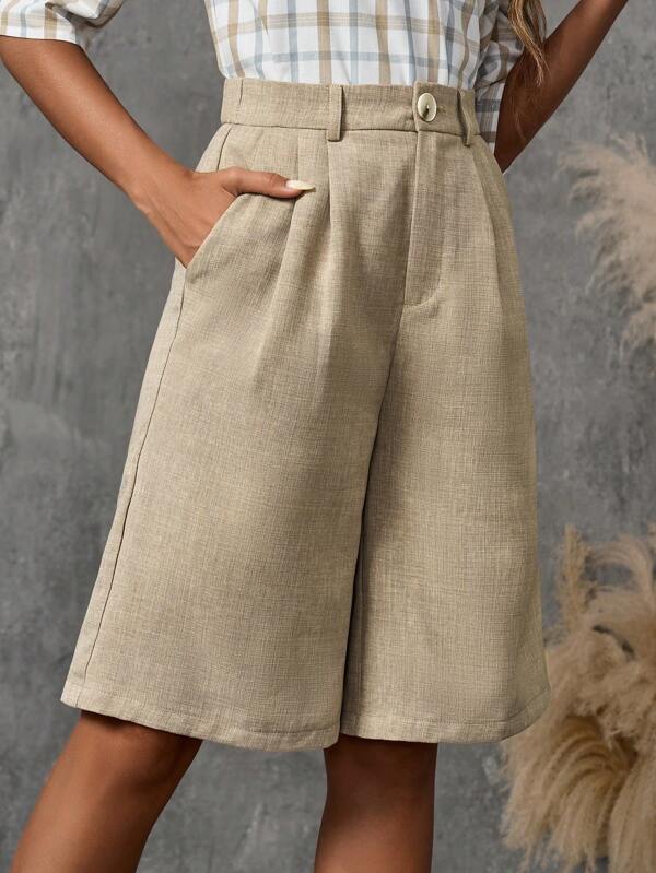 EMERY ROSE Women's Cargo Shorts, Linen Pants, Khaki Shorts, Khaki Pants, And Business Outfits Suitable For Teachers