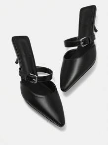 CUCCOO BIZCHIC Women's High Heel Shoes Suitable For Daily Wear Elegant Basics Business Casual Business Chic Halloween - Black - View 9