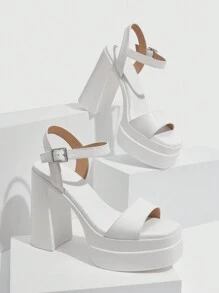 CUCCOO BIZCHIC Women's High Heel Sandals Vacation Shoes Summer Elegant Basics Business Casual Business Chic Spring Shoes Spring Break Easter