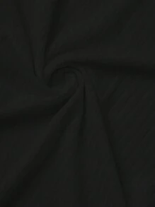 Men's Solid Color Button Placket Short Sleeve Casual T-Shirt