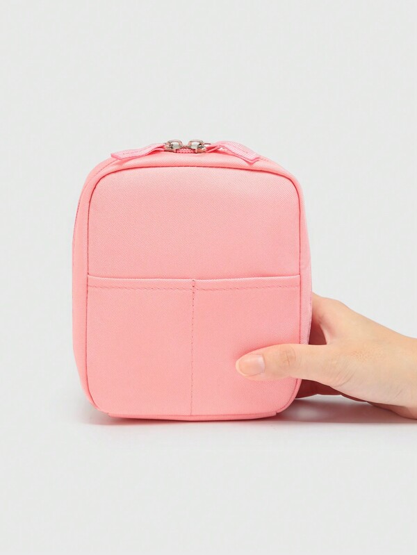 Bolsa de almacenamiento portátil multifuncional con múltiples compartimentos para toallitas sanitarias