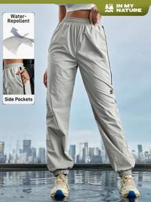 In My Nature Women's Urban Commute Casual Hiking Outdoor Trousers - Grey - View 1
