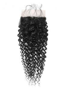 4pcs/Pack+4*1pc Bundle+8-30inch+Long Hair+Kinky Curly+Real Hair Braiding Weft - Natural Black - View 5