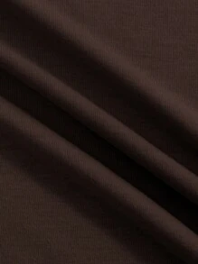 ROMWE MEN Grunge Punk Herren Sommer T-Shirt mit rundem Ausschnitt, Motiv- und Buchstabendruck, Lässig Kurzarm, Schule