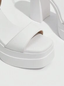 CUCCOO BIZCHIC Women's High Heel Sandals Vacation Shoes Summer Elegant Basics Business Casual Business Chic Spring Shoes Spring Break Easter