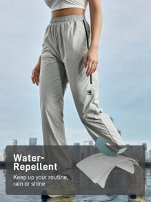 In My Nature Women's Urban Commute Casual Hiking Outdoor Trousers - Grey - View 4