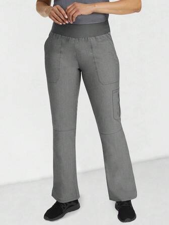 Solid Color Simple Daily Uniform Scrub Pants