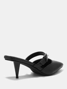 CUCCOO BIZCHIC Women's High Heel Shoes Suitable For Daily Wear Elegant Basics Business Casual Business Chic Halloween - Black - View 8