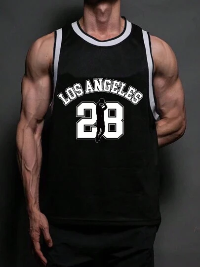 GymBeat 男友风男士圆领休闲运动背心健身上衣套装基础款篮球服男友风男士3件装上衣健身上衣白色背心透气修身圆领轻薄款