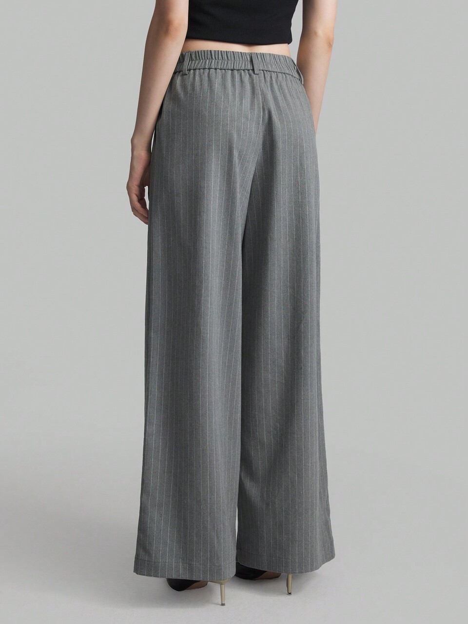 Ladies' Gray Suit Pants, Autumn Back To School