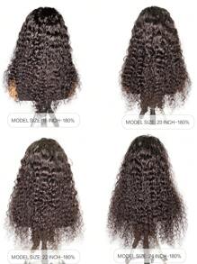 Deep Wave Headband Wig In Natural Black - Ultra-Hot & Beginner-Friendly Human Hair Wig - SNatural - View 6