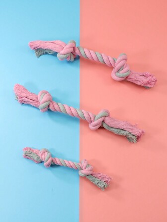 PETSIN Rope And Bone Dog Toy, Bite-Resistant Toy