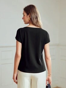 MOTF Classy CLASSY FLORAL PRINT BATWING SLEEVE T-SHIRT