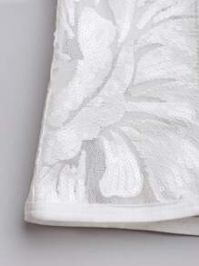 SHEIN Unity Einfaches, trägerloses Top für Damen, Einfarbig