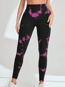 Easithlete Seamless High Stretch Sports Leggings - Multicolor - View 3