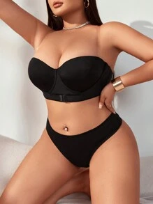 Damen-BH in Große Größen mit 1/2 Cup