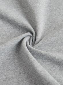 SHEIN Slayr Minifalda básica de verano con cintura alta y cordón - C, simple y casual - Gris - Ver 8