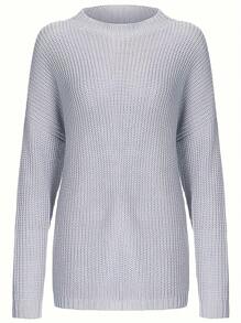 加大號女士休閒寬鬆純色上衣