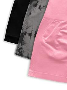 Damen nahtlose, hochdehnbare Sport-Shorts, simpler Stil für den täglichen Gebrauch, Damen Sweat-Shorts, Gym-Shorts, Biker-Shorts