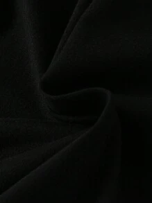 SHEIN Playful Pals 嬰兒男童趣味字母印花短袖T恤，夏季 - 黑色 - 查看 8