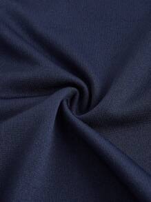 Men's Letter Jacquard Contrasting Colors Athletic Underwear