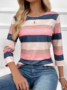 EMERY ROSE Women's Black Cat Graphic T-Shirt - Multicolor - View 3