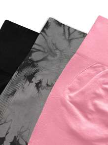 Damen nahtlose, hochdehnbare Sport-Shorts, simpler Stil für den täglichen Gebrauch, Damen Sweat-Shorts, Gym-Shorts, Biker-Shorts
