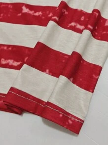 Quần dài thoải mái in hình quốc kỳ cỡ lớn cho nữ - Nhiều màu - Xem 5