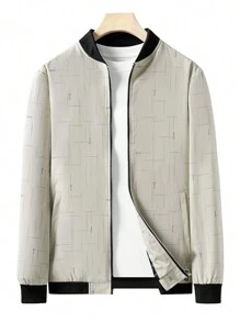 Manfinity Hypemode Hombre 1 pieza Chaqueta bomber con cremallera