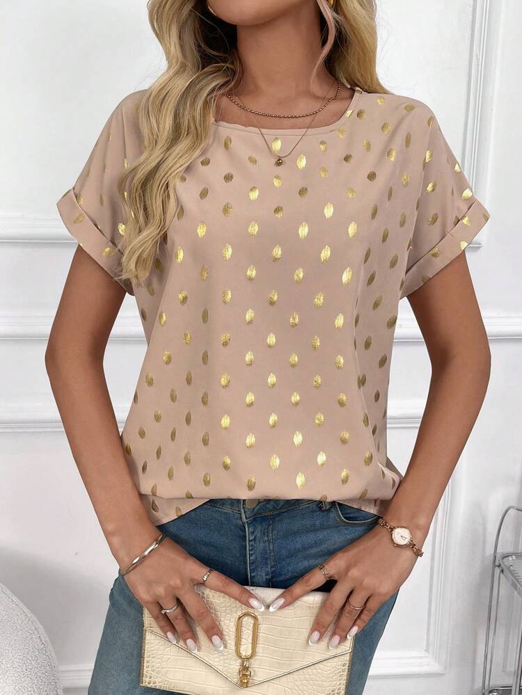 Women's Leopard Batwing Sleeve Shirt, Summer Teacher Shirts Leopard Shirt Women Blouses,Short Sleeve Tops