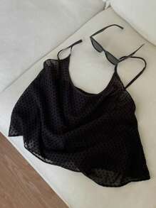 DAZY Solid Cami Top Without Blouse