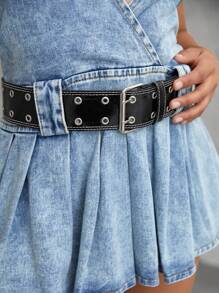 SHEIN SXY حزام نسائي معدني / معدني SXY مناسب للشوارع والأحزاب والحفلات والنوادي الليلية قطعة واحدة