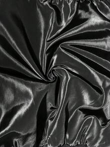 Slaydiva Casual Back To School Black Button-Front Loose Fit Jacket In Fall/Winter - Black - View 6