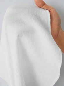 SHEIN PETITE Damen Einfacher Kreuzgurt Jumpsuit Einfarbig für den täglichen Gebrauch