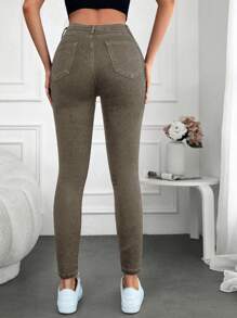 Jean Skinny Taille Haute