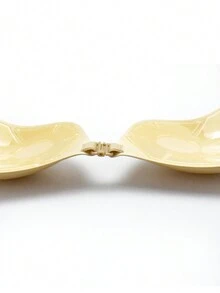 حمالة صدر لاصقة غير مرئية للنساء، حمالة صدر لاصقة إغلاق أمامي - لون مشمشي - مشاهدة 7