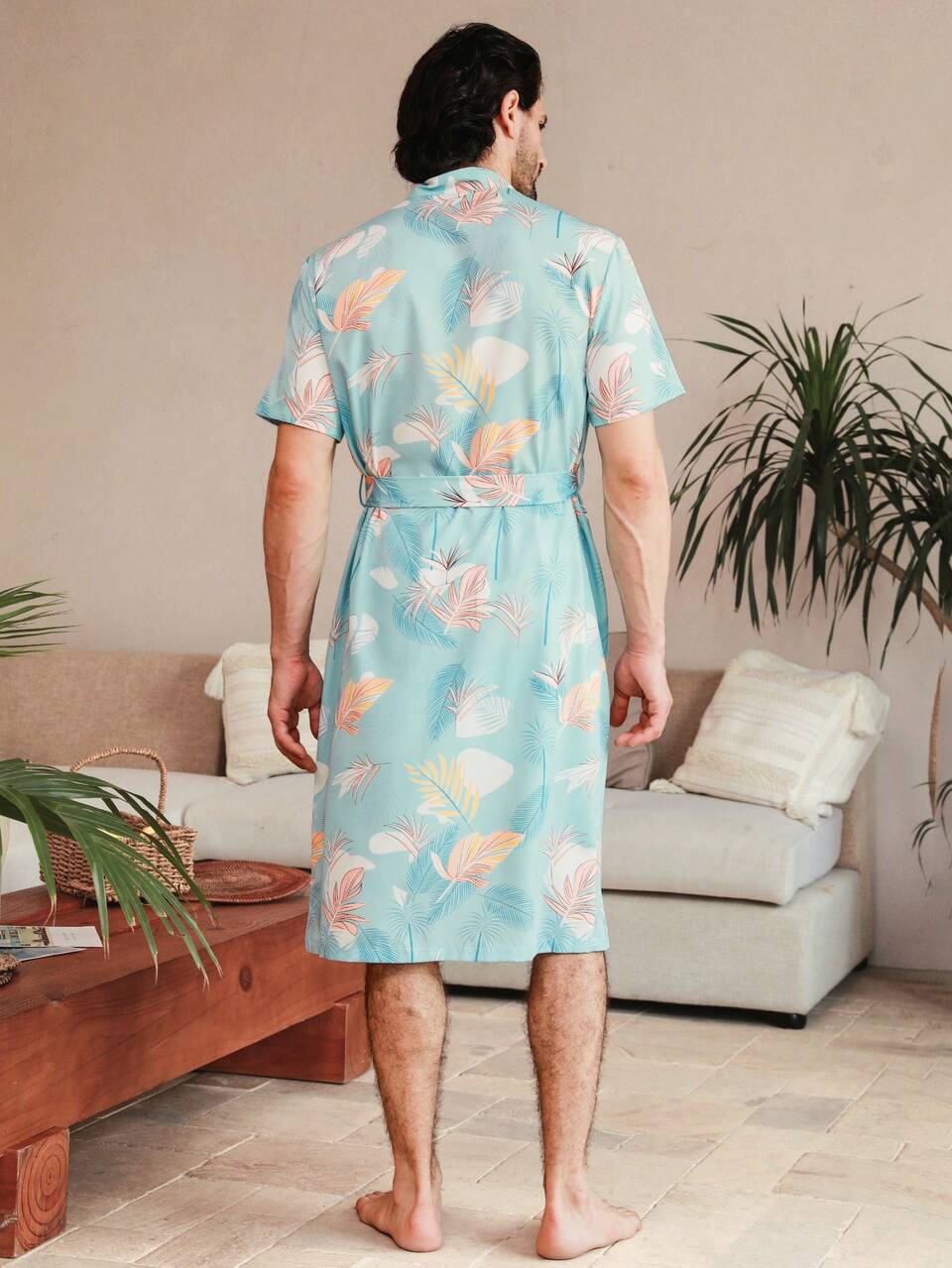 Men's Random Printed Simple Daily Home Clothes