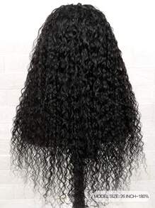 Water Wave Headband Wig Human Hair Wigs With Head Band  Affordable Hair Replacement Headbands Wig Ready Wear To Go Daily Use Natural Black Color - Natural Black - View 3