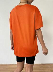 Zolique 2pcs Women's Drop-Shoulder T-Shirt Set With Leopard Print Heart Graphics - Casual Short Sleeve Top For Spring & Summer, Perfect For Valentine's Day Gifts